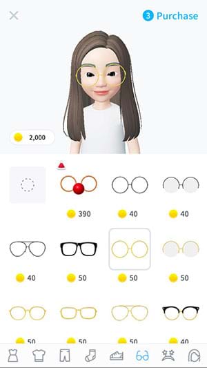 Chọn phụ kiện cho nhân vật 3D