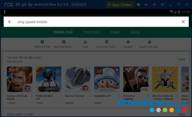 Tìm kiếm game trên CH Play