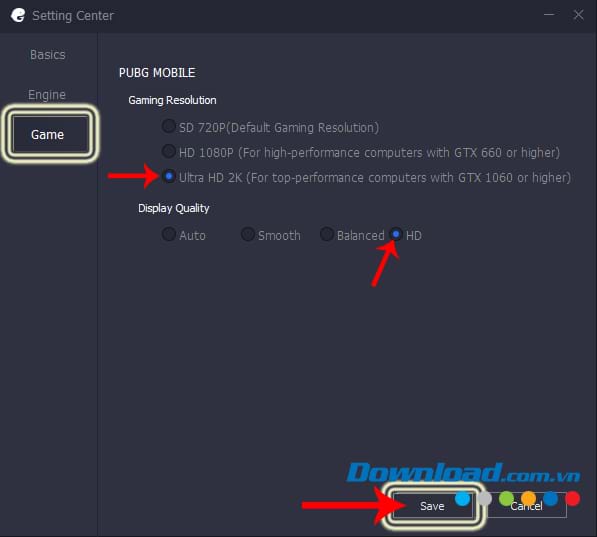 Lưu lại thay đổi