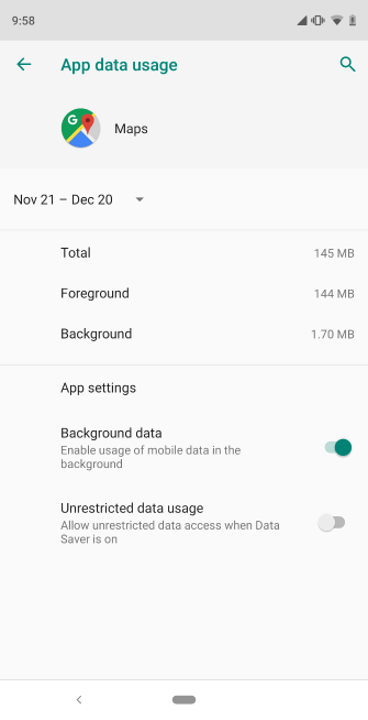 Chặn ứng dụng dùng mạng bằng cài đặt Android