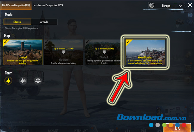 Tải thành công map Vikendi