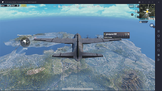 Phím tắt trên máy bay