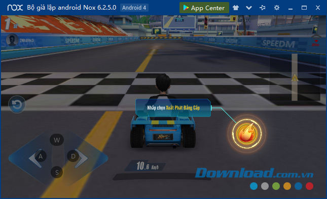 Hướng dẫn chơi Zing Speed trên giả lập máy tính 