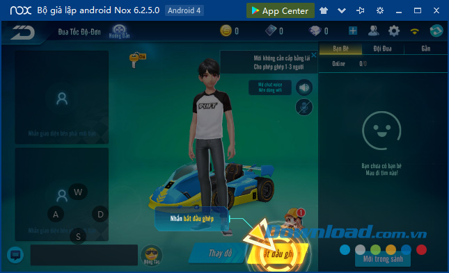 Chơi game đua xe Zing Speed