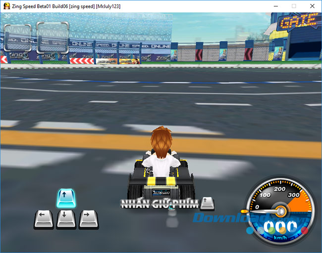 Hướng dẫn chơi game thể thao Zing Speed