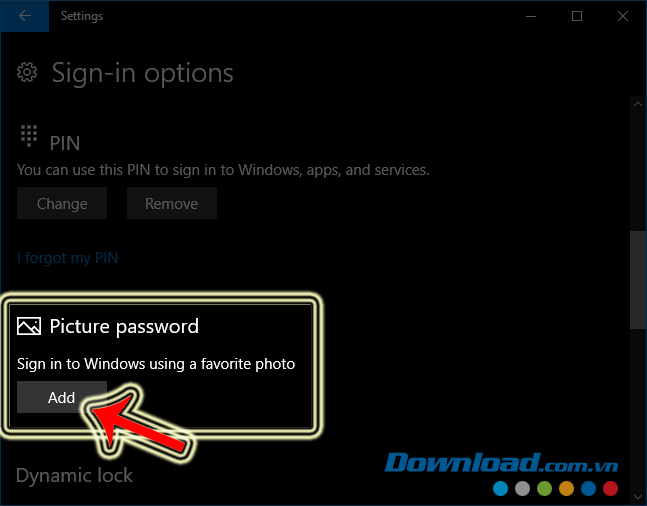 Thêm ảnh cần sử dụng