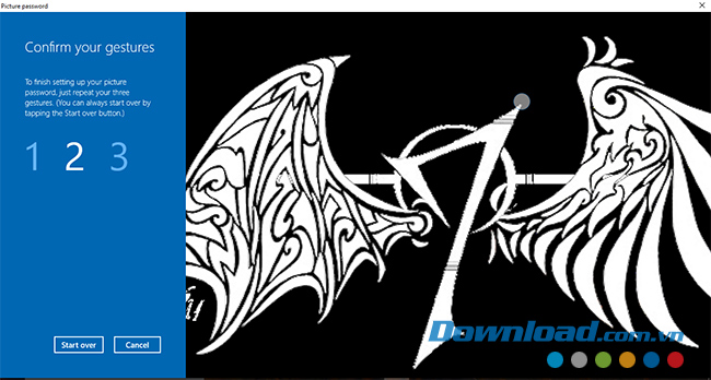 Tạo điểm nhấn để làm mã khóa màn hình 