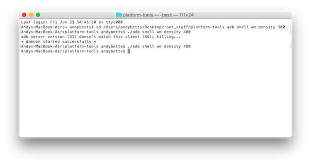 Thay đổi độ phân giải màn hình Android không cần root