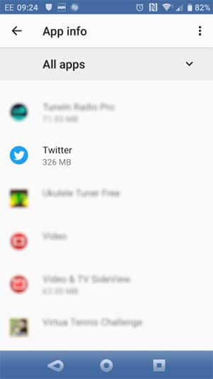 Tắt các ứng dụng nền sử dụng dữ liệu