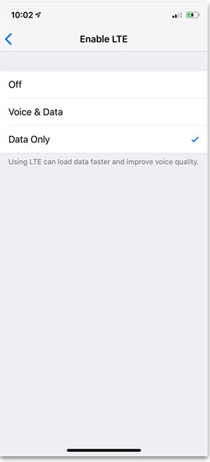 Sửa lỗi mất kết nối trên iOS