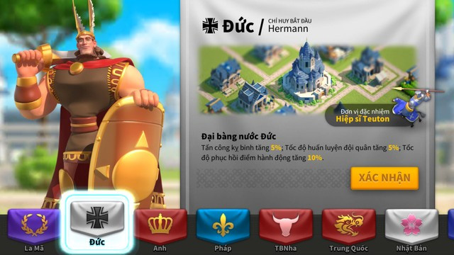 Quốc gia Đức trong Rise of Civilizations