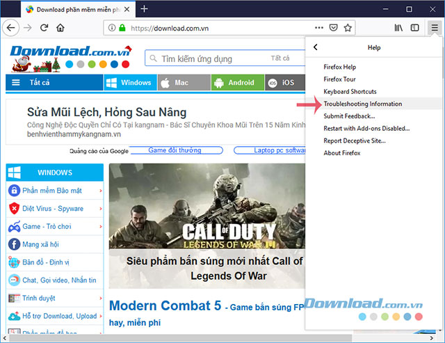 Troubleshooting Information