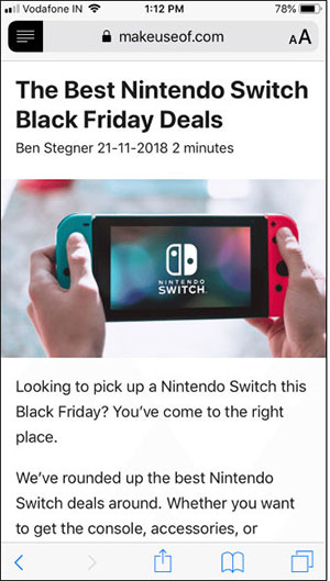 Bật chế độ màu tối trên Safari