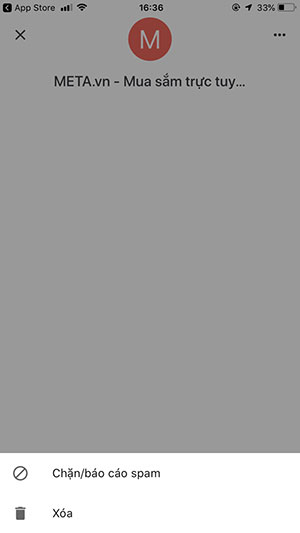 Các thao tác trên cửa sổ chat