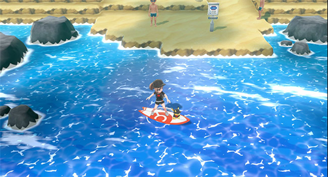 Dụng cụ HM trong Pokemon Let's Go