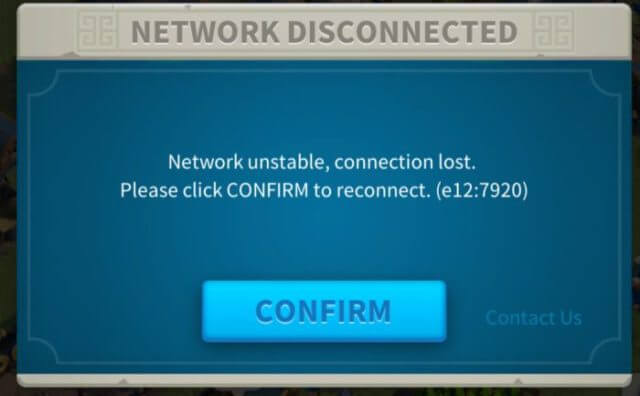 Thông báo lỗi trong RoC