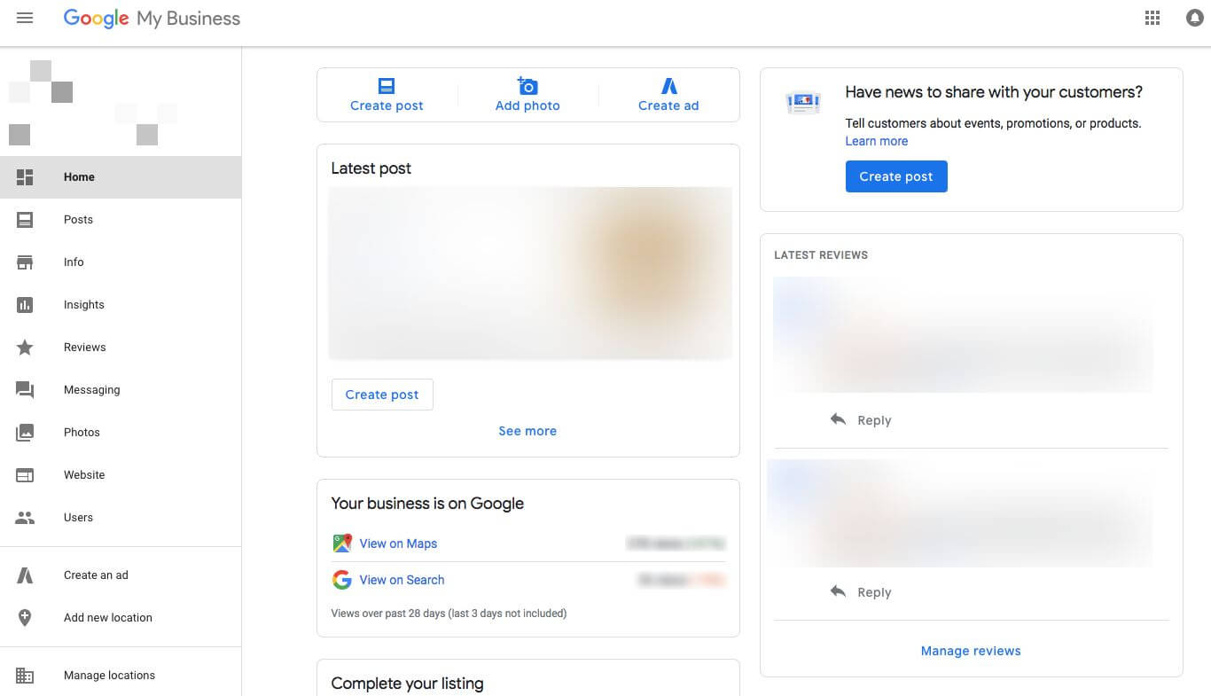 Card Messaging trên menu Home