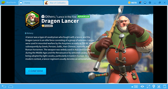 Tướng chỉ huy cấp Nâng cao (Advanced)