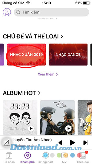 Lựa chọn Nhạc xuân