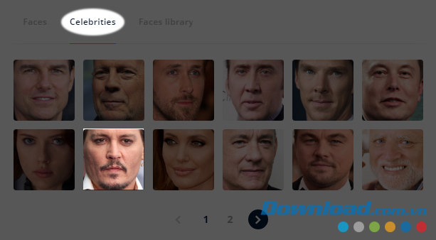 Chọn ảnh có sẵn