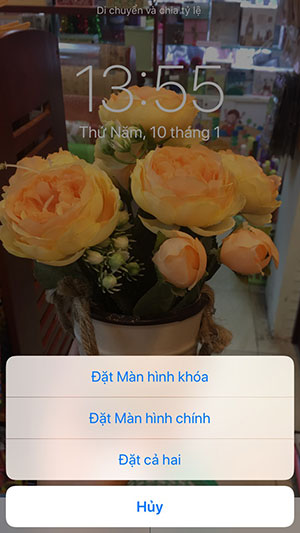 Lựa chọn hình nền