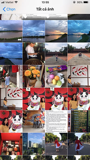 Hình ảnh trên iPhone