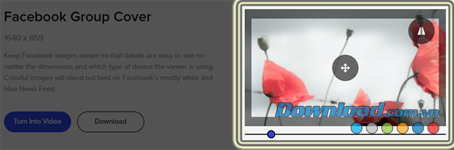 Phóng to ảnh cần dùng 