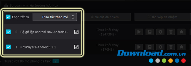 Kiểm tra âm thanh NoxPlayer