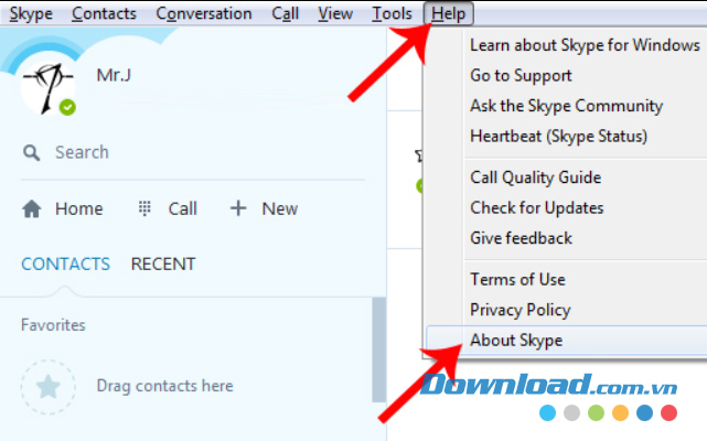 Chọn Help Chọn Help
