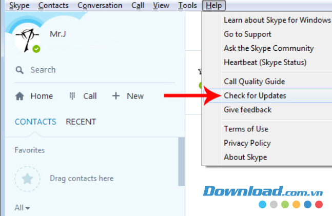 Check updates Check updates