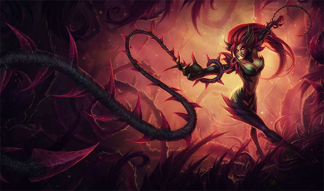 Tướng Zyra trong game Liên Minh Huyền Thoại