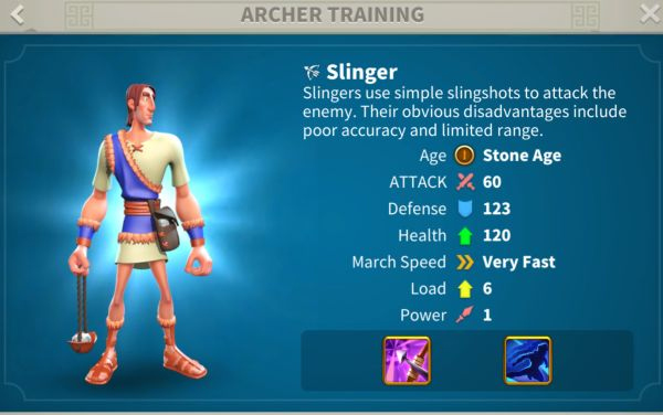 Slinger - Giống như quẩy đá trong AOE