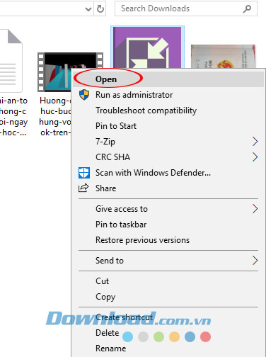 Bắt đầu cài đặt phần mềm giảm dung lượng ảnh