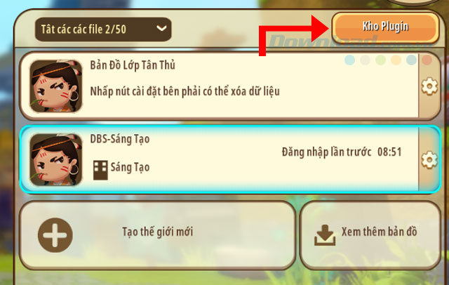 Bấm Plugin