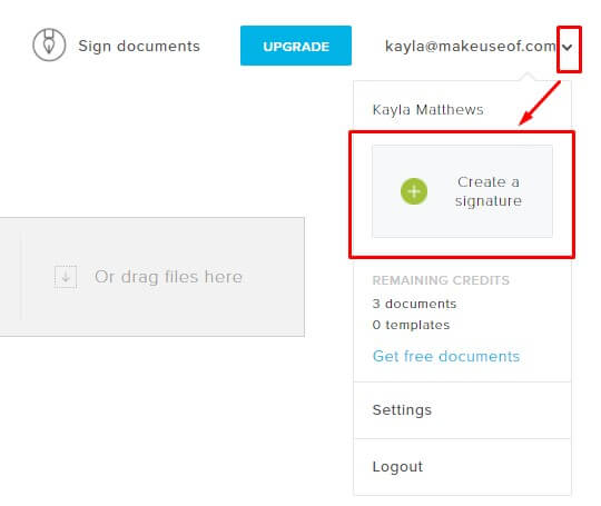 Tạo chữ ký PDF đơn giản