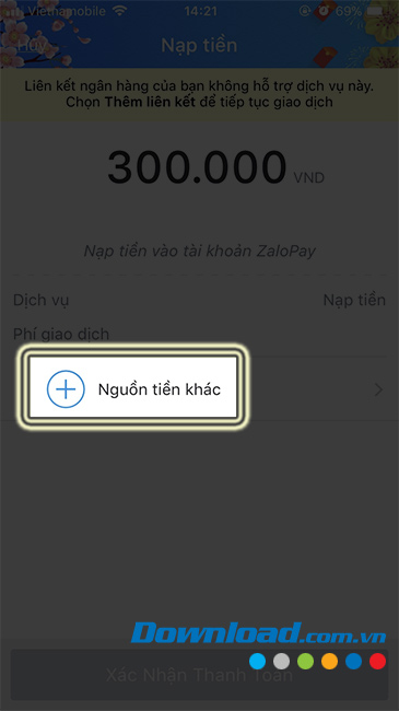 Chọn nguồn khác 