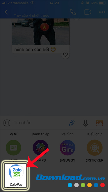 Biểu tượng ZaloPay 