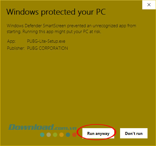Bắt đầu khởi chạy game PUBG LITE