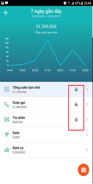 Bảo mật thông tin trên My Viettel