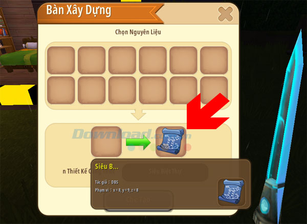 Hoàn thành bản thiết kế Mini World