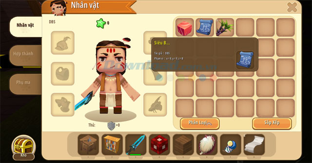 Chọn bản thiết kế Mini World