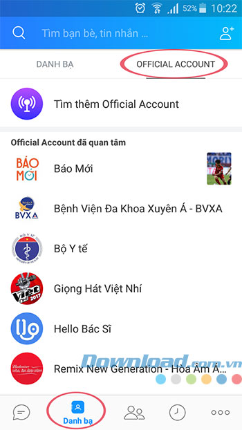 Official Account VinaPhone