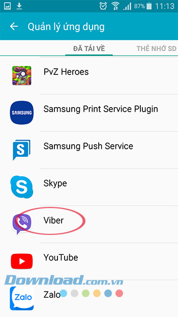 Chọn Viber