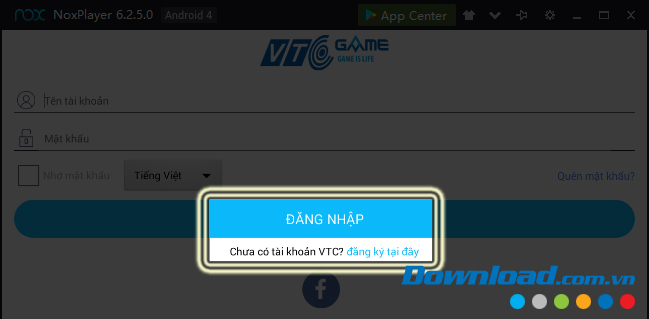 Đăng nhập tài khoản chơi Audition