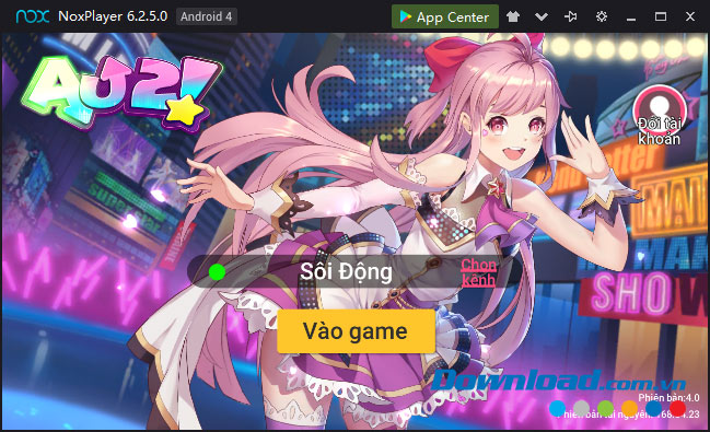 Vào chơi AU 2 trên PC 