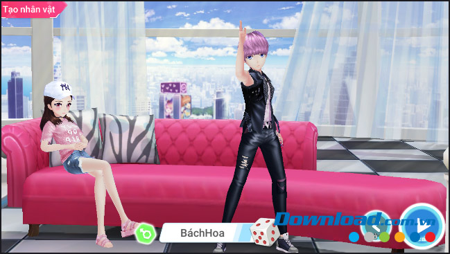 Nhân vật cá tính trong Au 2