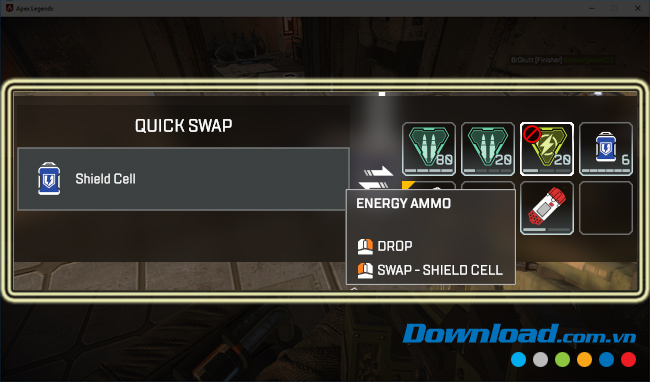 Làm rộng balo để chứa vật phẩm khác 