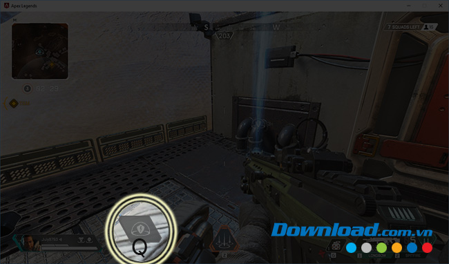 Sử dụng kỹ năng đặc biệt