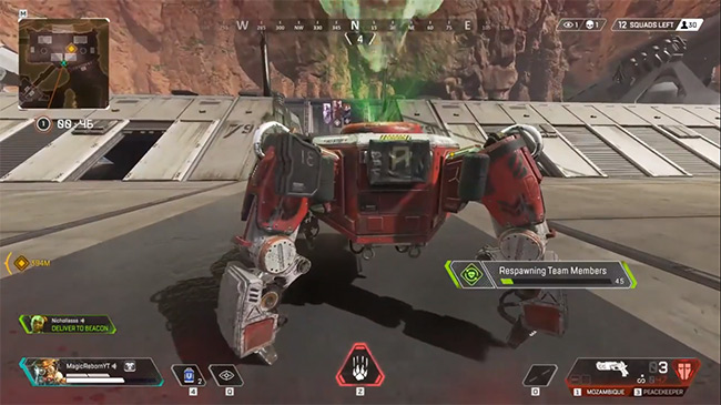 Quá trình hồi sinh đồng đội trong Apex Legends
