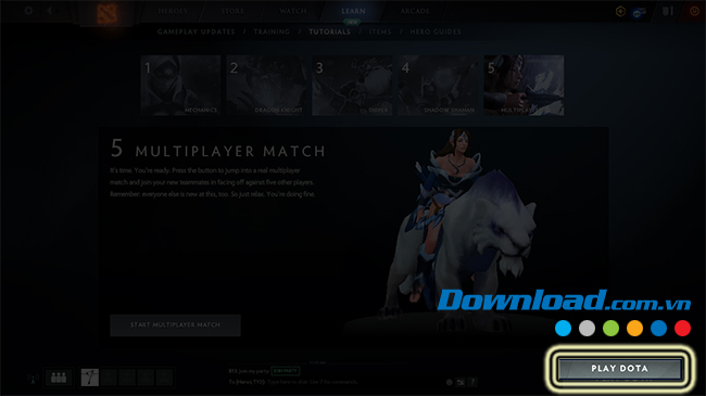 Play Dota 2